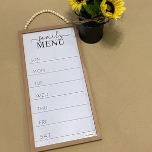 Farmhouse Menu Eraser Board